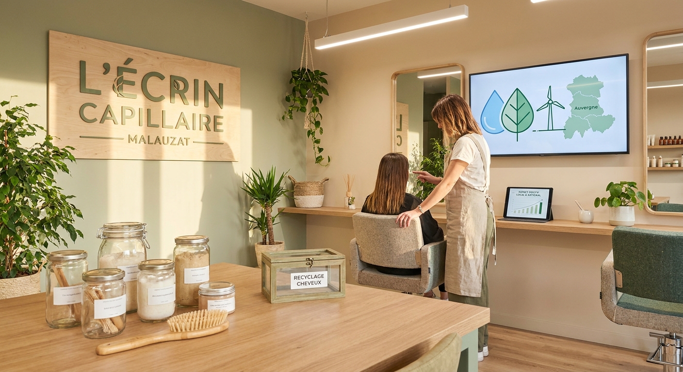 Malauzat : Un Coiffeur Pionnier Adopte la Beauté Durable