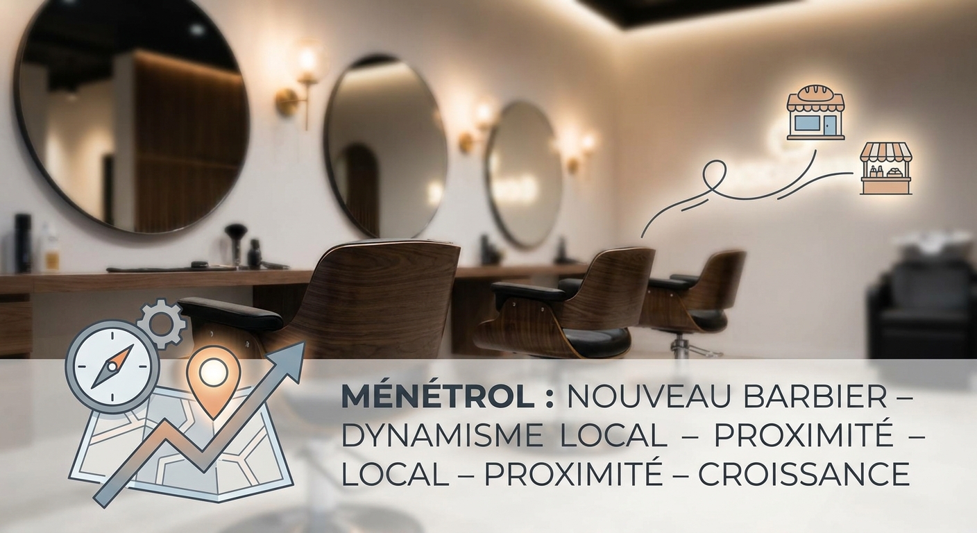 Ménétrol Accueille un Nouveau Barbier : Dynamisme Local